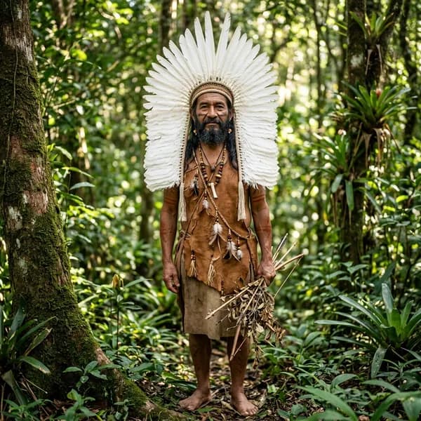 Caboclo Pena Branca
